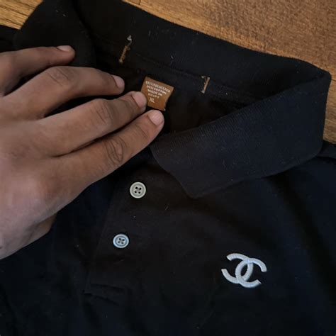 chanel mens polo shirt|Chanel clothing for men.